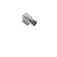 MENCOM SOLENOID VALVE CONNECTOR&lt;BR&gt;FORM B DIN 2+G PG9 CG FW LED/MOV, 24VAC/DC